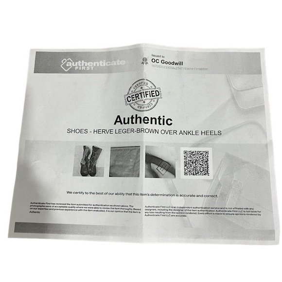 Herve Leger Alyn Leather & Suede Overlay Heels size 36.5 W/Authenticity Cert. - Picture 10 of 12